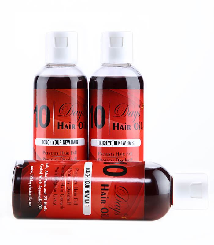 Best Ayurvedic Hair Oil In India - '10 Days' Hair Oil Best Ayurvedic Hair Oil In India - '10 Days' Hair Oil